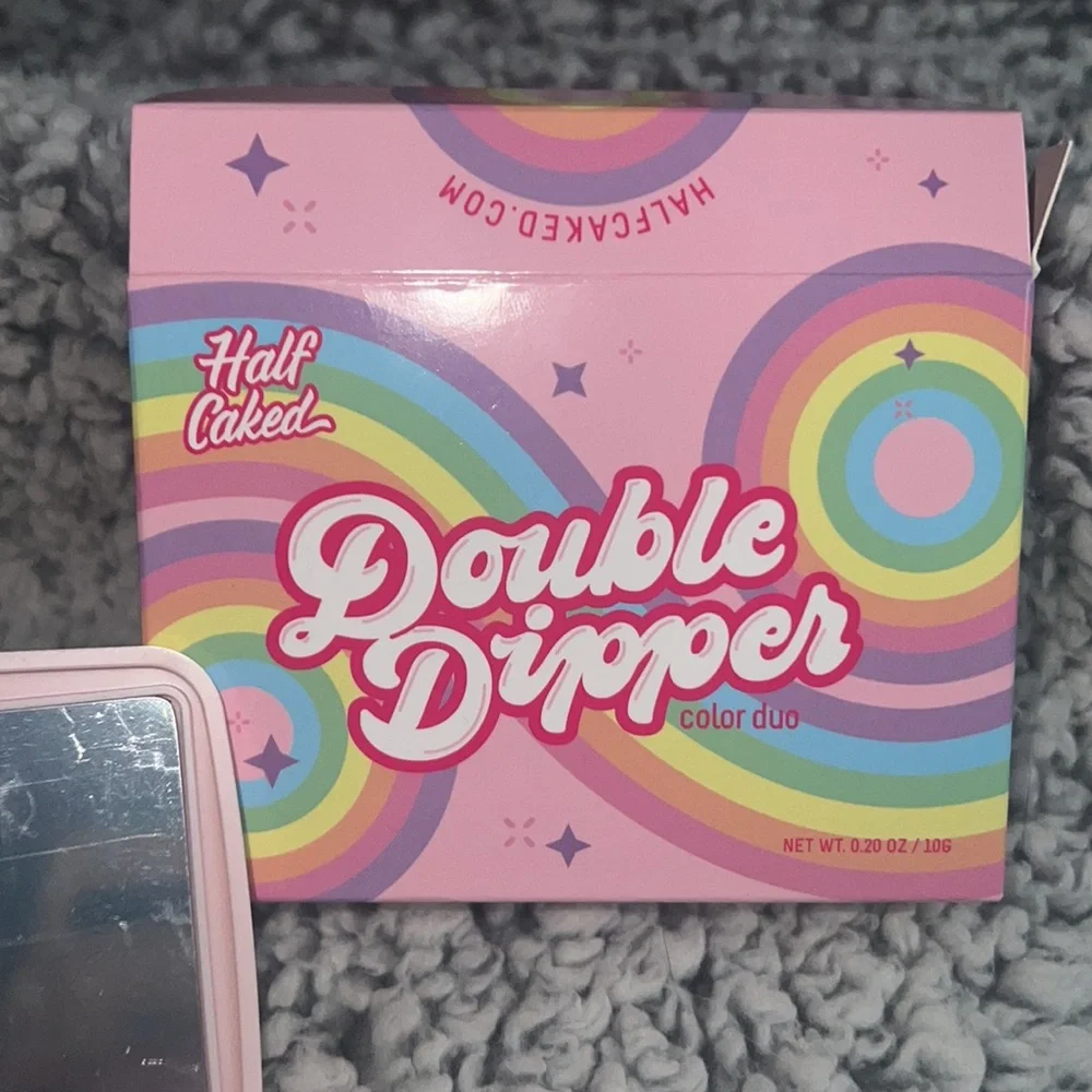 New -Half Caked double dipper color duo makeup, blush